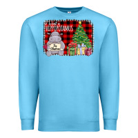 Ocean Blue I Want Hippopotamus For Christmas Premium Sweatshirt - Bettercallsaul