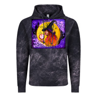 Cloud Black witch with crystal ball tumbler Vintage Hoodie - BundleAndBundleShop