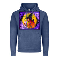 Vintage Denim witch with crystal ball tumbler Vintage Hoodie - BundleAndBundleShop