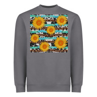 Storm sunflower western seamless Heavyweight Sweatshirt - AdoDesignShop