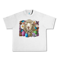Lunar Rock easter sheep eggs butterfly daisys leopard glitter wooden Urban Heavy Tee - Artiststas