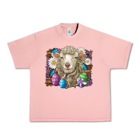 Salmon easter sheep eggs butterfly daisys leopard glitter wooden Urban Heavy Tee - Artiststas