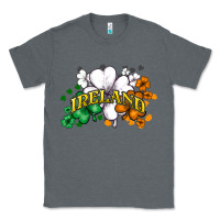 Charcoal Heather ireland flag Classic Tee - NancyCooperArtShop