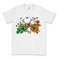 White ireland flag Classic Tee - NancyCooperArtShop