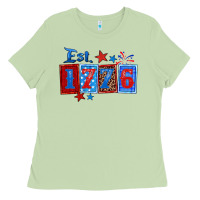 Matcha est 1776 Ladies Tee - Zillion Design Studio