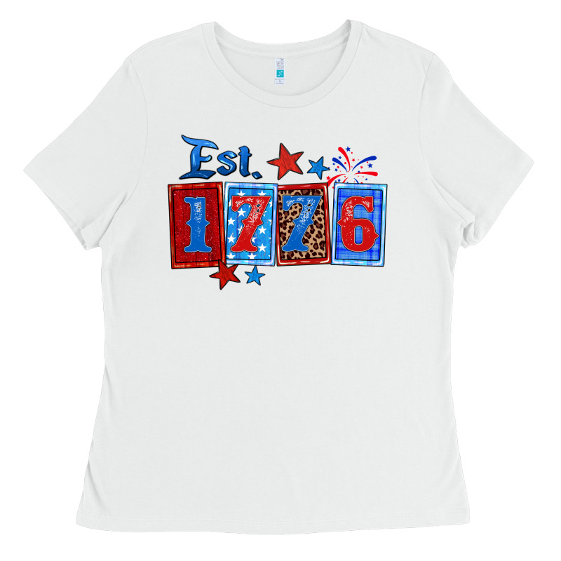 Est 1776 Ladies Tee by Zillion Design Studio | Teevron