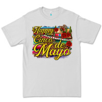 Dove Grey Happy Cinco de Mayo Premium Tee - texasbilliewilder
