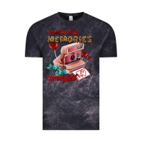Cloud Black valentines day memories come first Vintage Tee - AdoDesignShop