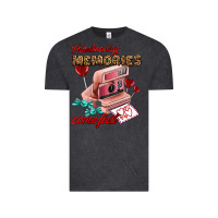 Vintage Black valentines day memories come first Vintage Tee - AdoDesignShop