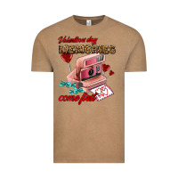 Vintage Coffee valentines day memories come first Vintage Tee - AdoDesignShop