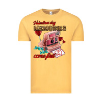 Valentines Day Memories Come First Vintage Tee | Teevron