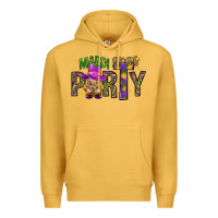 Mustard Mardi Gras party Premium Hoodie - NancyCooperArtShop