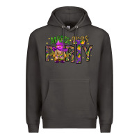 Smoke Mardi Gras party Premium Hoodie - NancyCooperArtShop