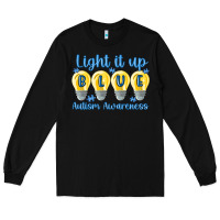 Black light it up Long Sleeve Tee - MaliasSmallBusiness
