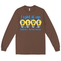 Chestnut light it up Long Sleeve Tee - MaliasSmallBusiness