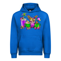 Cobalt Mardi Gras coffee cups Urban Hoodie - HowdyJamesFarm