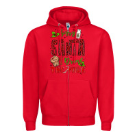Red sorry santa ı drank the milk Zipper Hoodie - MaliasSmallBusiness