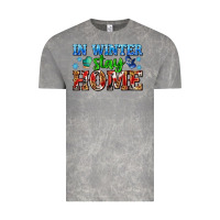 Cloud Rock in winter stay home with gloves Vintage Tee - AdoDesignShop