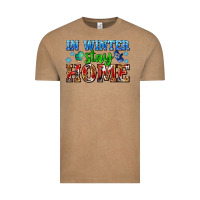 Vintage Coffee in winter stay home with gloves Vintage Tee - AdoDesignShop
