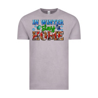 Vintage Zinc in winter stay home with gloves Vintage Tee - AdoDesignShop