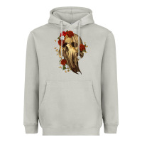 Moon Dust Ghost Skeleton Heavyweight Hoodie - RanaPortraitStore