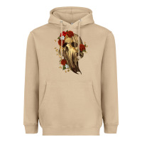 Mushroom Ghost Skeleton Heavyweight Hoodie - RanaPortraitStore
