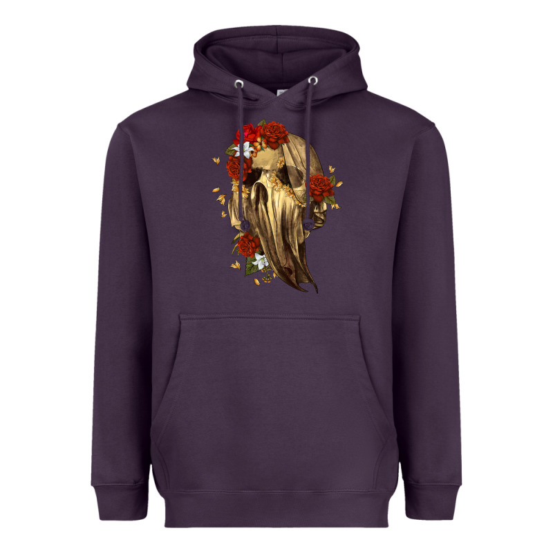 Ghost Skeleton Heavyweight Hoodie by RanaPortraitStore | Teevron