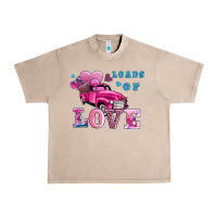 French Oak loads of love wıth truck Urban Heavy Tee - AdoDesignShop
