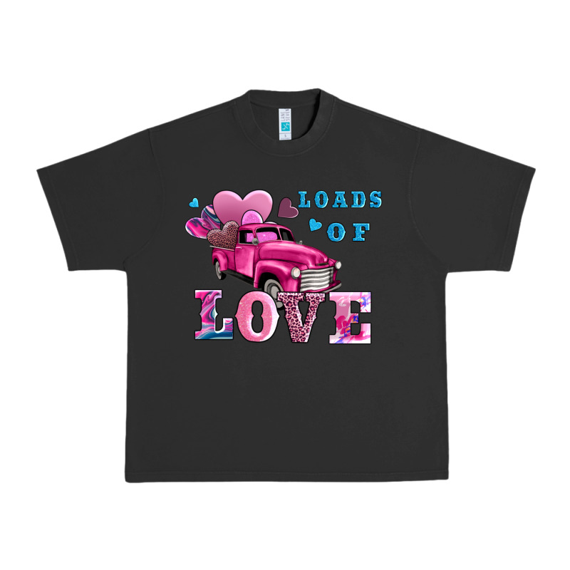 Loads Of Love Wıth Truck Urban Heavy Tee by AdoDesignShop | Teevron