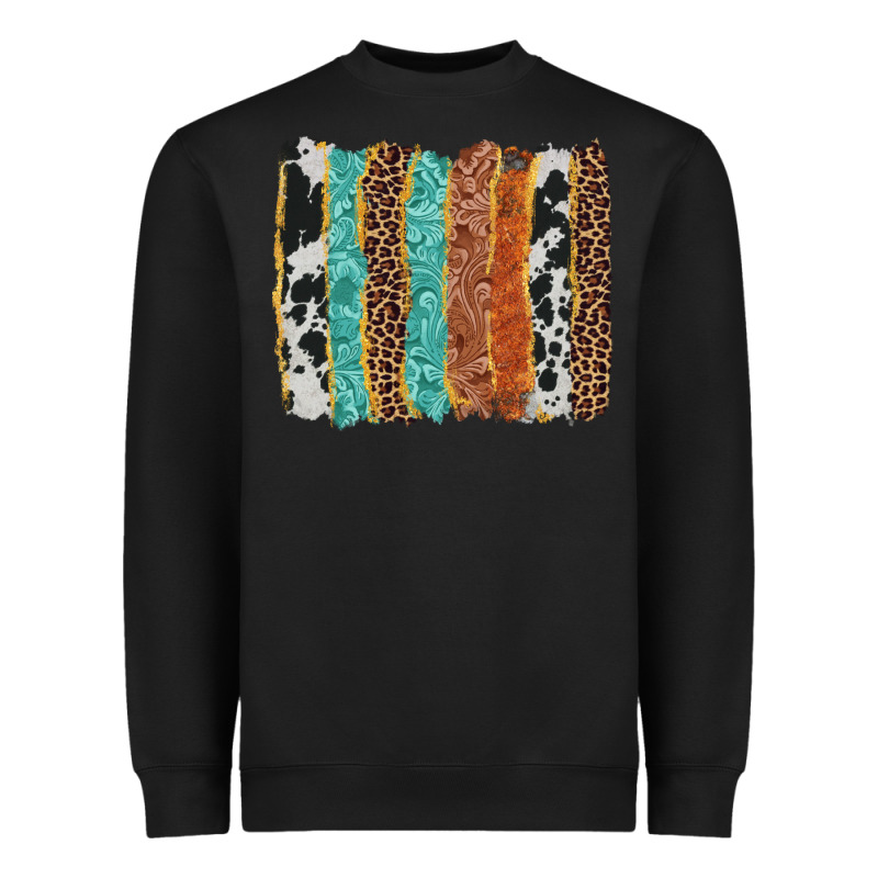 Western Brushstroke Heavyweight Sweatshirt by AdoDesignShop | Teevron