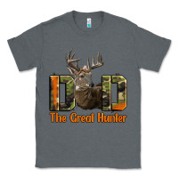 Charcoal Heather Western Dad The Great Deer Hunter Classic Tee - LillyAllenDesigns