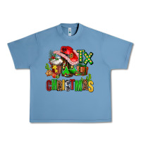 Pebble Blue tx christmas cowgirl Urban Heavy Tee - AdoDesignShop