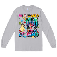 Moon Dust in a world where you can be anything Long Sleeve Tee - MaliasSmallBusiness
