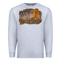 Heather Grey Let's Get Baked Premium Sweatshirt - Bettercallsaul