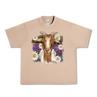 Burro easter goat daisys leopard wooden Urban Heavy Tee - Artiststas
