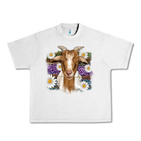 Lunar Rock easter goat daisys leopard wooden Urban Heavy Tee - Artiststas