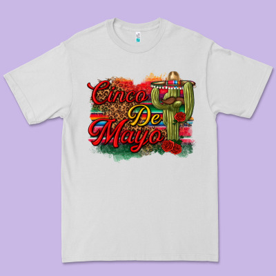 Cinco De Mayo Cactus Premium Tee Designed By Texasbilliewilder