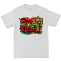Dove Grey Cinco de Mayo Cactus Premium Tee - texasbilliewilder