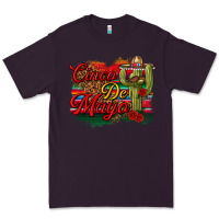 Plum Cinco de Mayo Cactus Premium Tee - texasbilliewilder