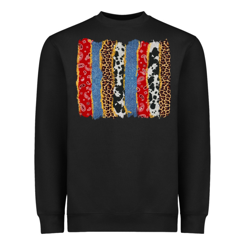 Western Brushstroke Heavyweight Sweatshirt by AdoDesignShop | Teevron