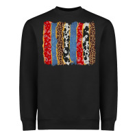 Black western brushstroke Heavyweight Sweatshirt - AdoDesignShop