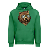 Emerald Papa Bear Urban Hoodie - HowdyJamesFarm
