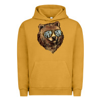 Pigment Peanut Butter Papa Bear Urban Hoodie - HowdyJamesFarm