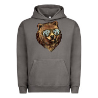 Pigment Tornado Papa Bear Urban Hoodie - HowdyJamesFarm