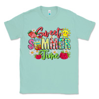 Seafoam Sweet Summer Time Classic Tee - CowhideDigitalArt