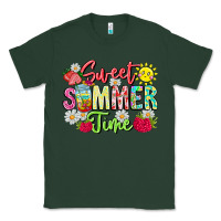 Sports Green Sweet Summer Time Classic Tee - CowhideDigitalArt
