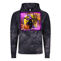 Cloud Black witchy cat tumbler Vintage Hoodie - BundleAndBundleShop