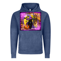 Vintage Denim witchy cat tumbler Vintage Hoodie - BundleAndBundleShop