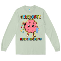 Matcha celebrate neurodiversity Long Sleeve Tee - MaliasSmallBusiness