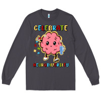 Smoke celebrate neurodiversity Long Sleeve Tee - MaliasSmallBusiness